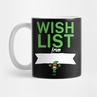 Wish list from Mug